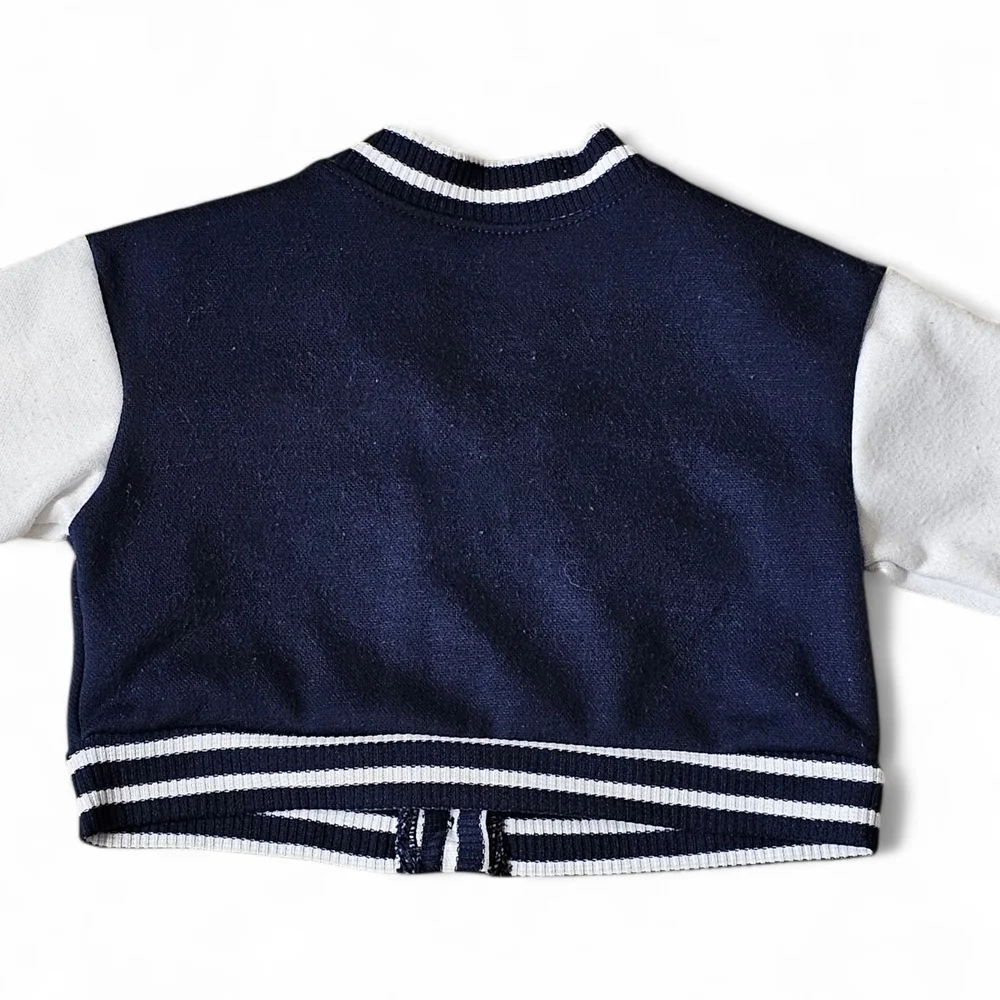 Bluey Baby Varsity Cardigan Jacket Size 12M